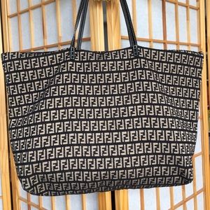 Unique Fendi Zucca Tote Bag!